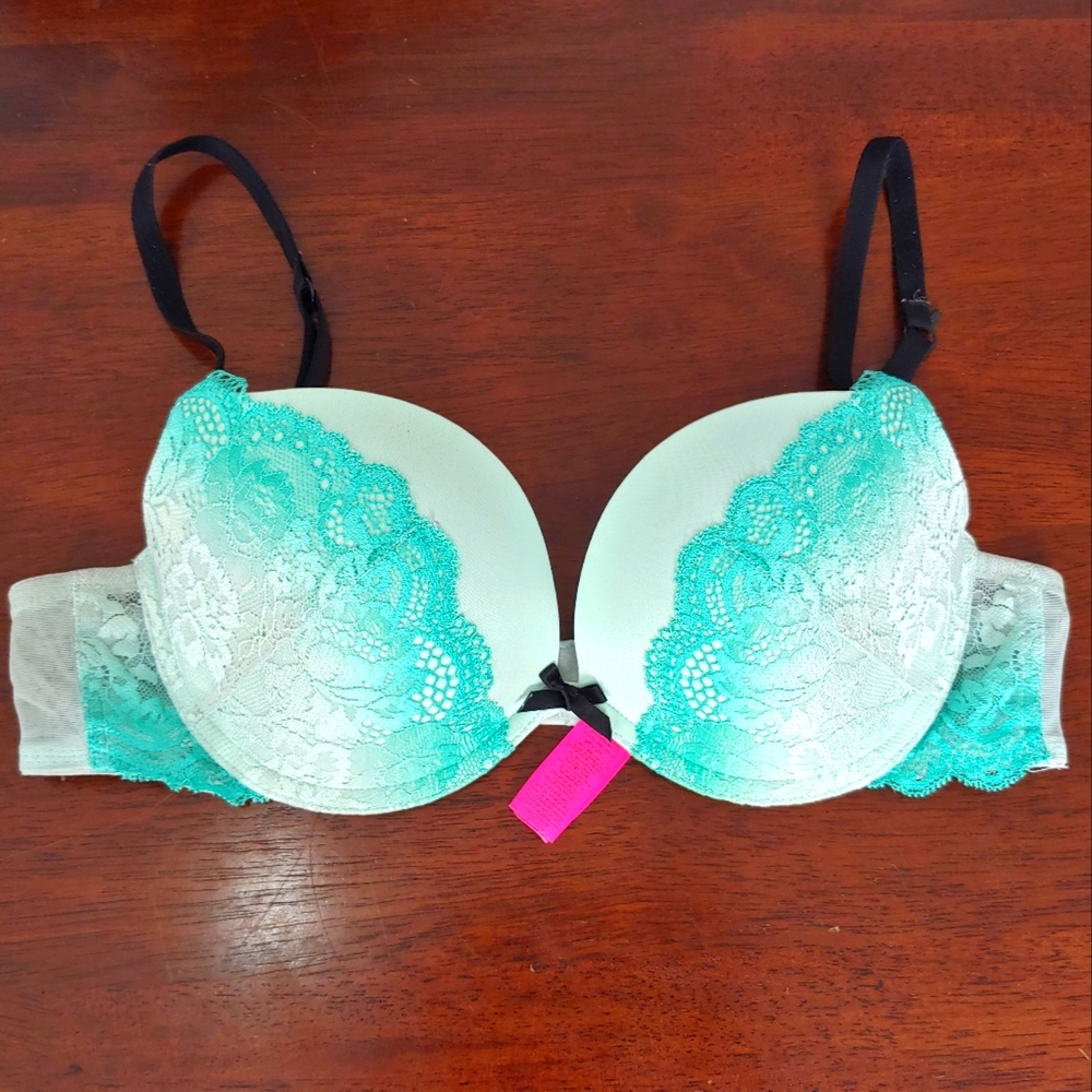 36B bra from La SENZA, beyond sexy, Gel pad inside, bust, bustier, light blue 💙